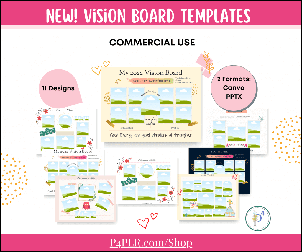 Vision-Board-Templates-for-Digital-and-Printable-PLR-by-Dee-Pawar-of-P4PLR.com-shop