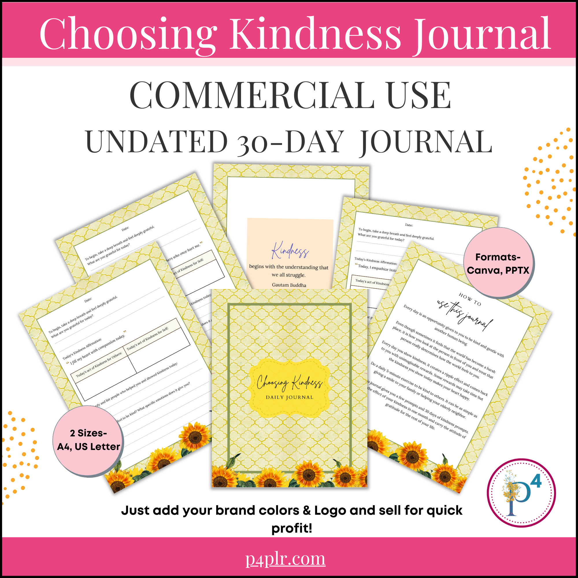 Choosing Kindness- 30-day Journal