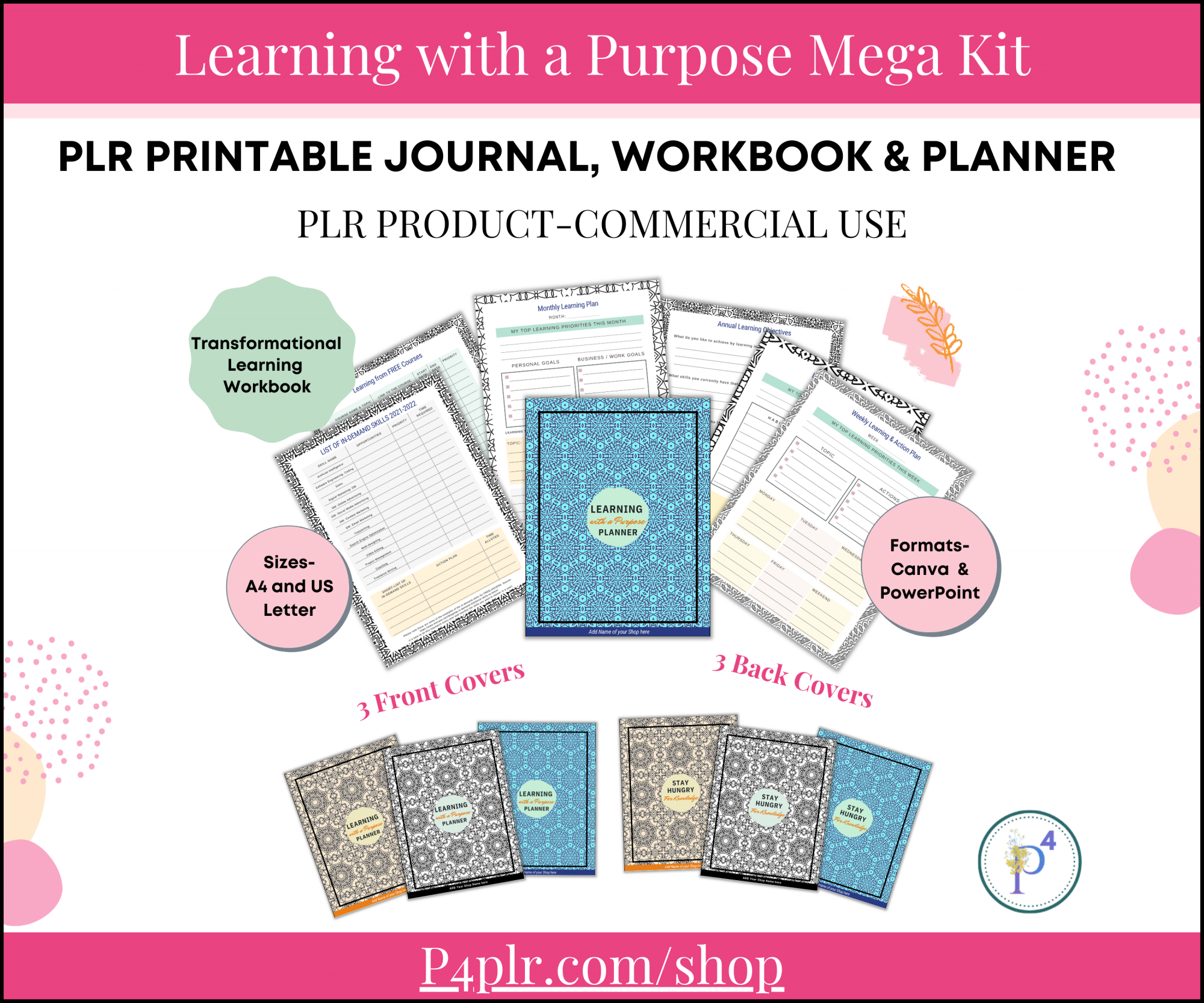 Learning with a Purpose Planner & Journal/ Workbook Combo Set