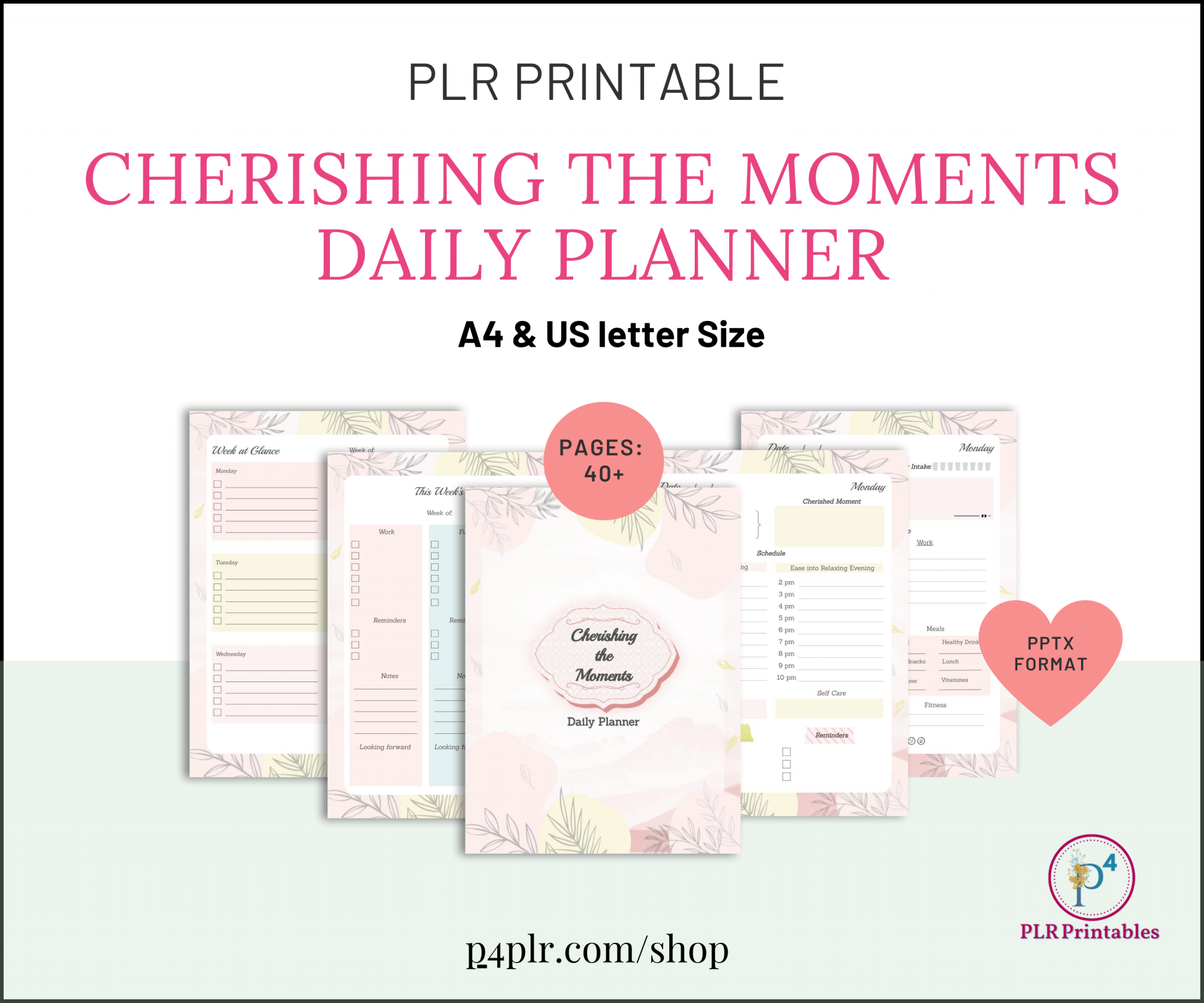 Cherishing the Moments Daily Planner