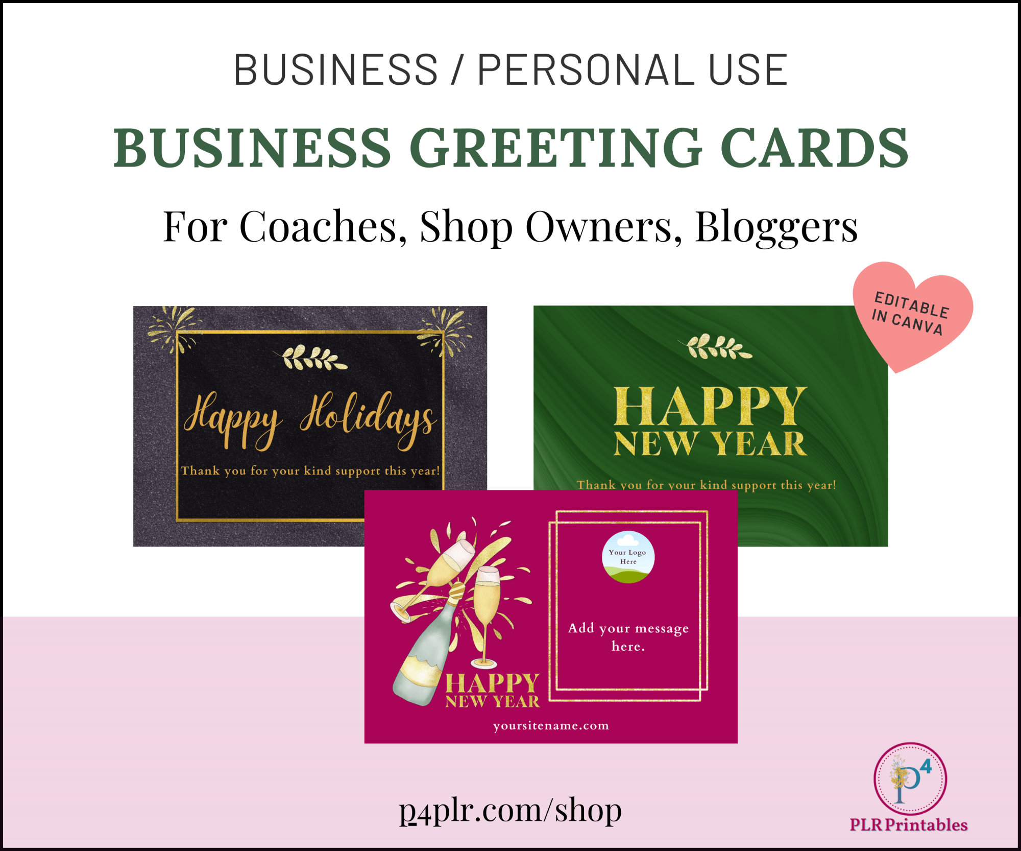Greeting Cards for Business Templates