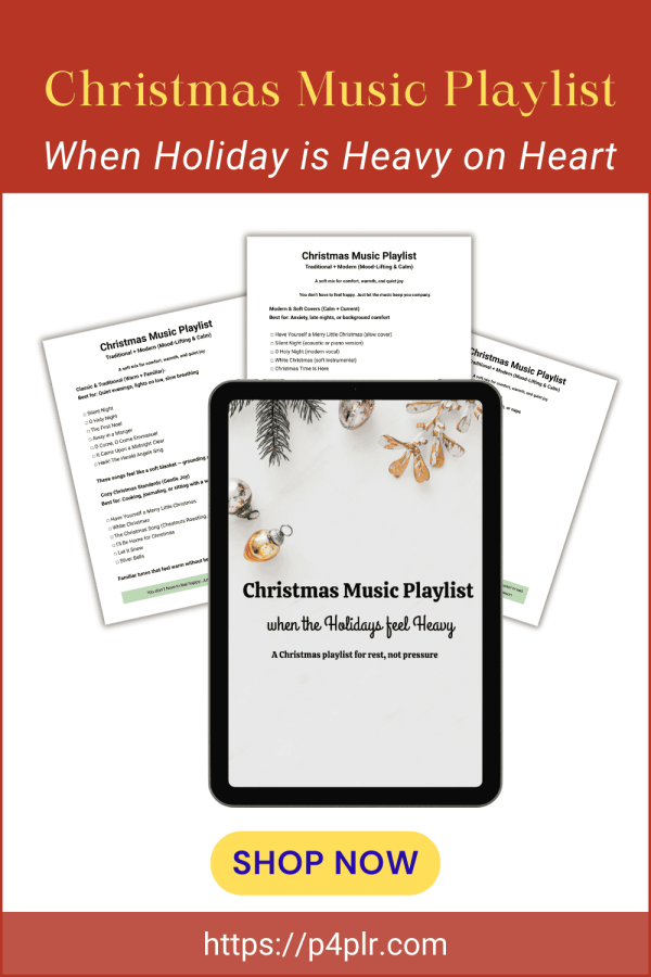 Christmas Music Playlist For Grief and Depression